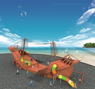 渝中海盗船游乐设备